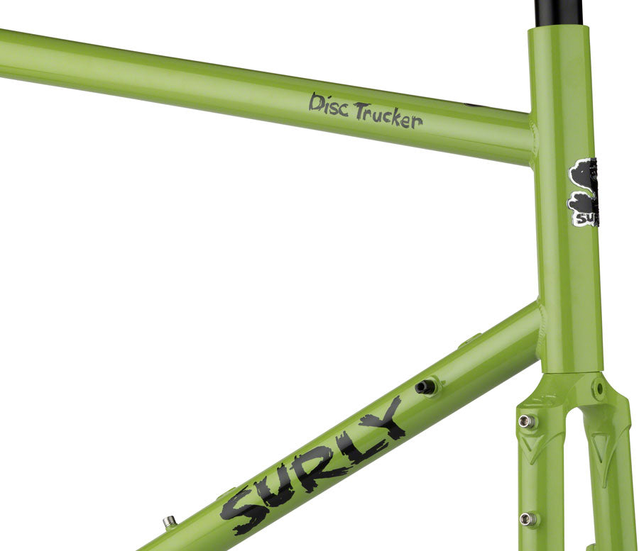 Surly Disc Trucker Frameset - Pea Lime Soup 26