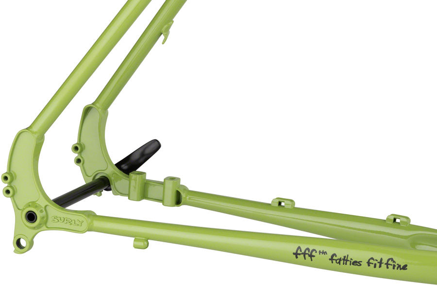 Surly Disc Trucker Frameset - Pea Lime Soup 26