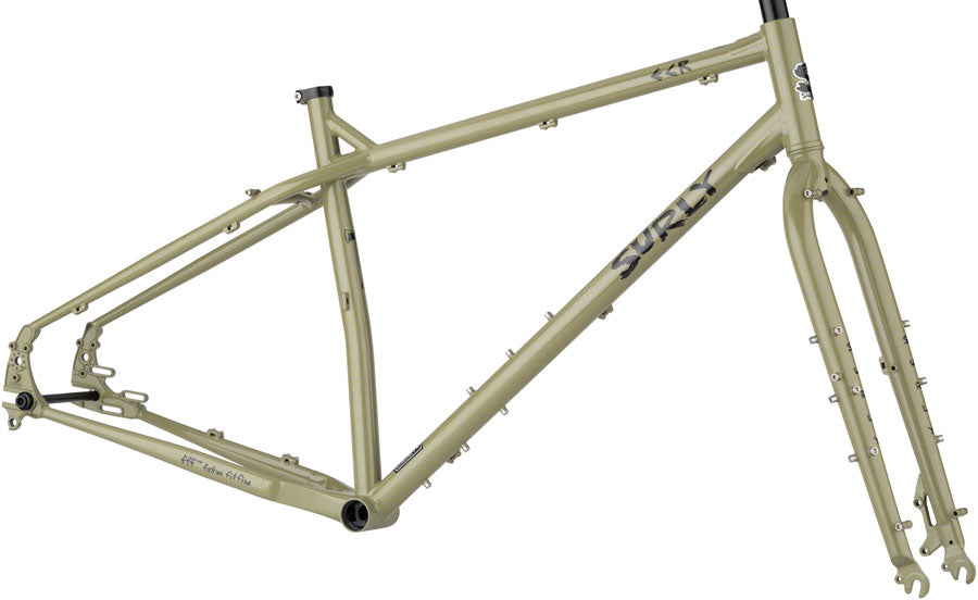 Surly ECR Frameset - 29", Tank Green