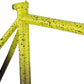 All-City Macho King A.C.E. Frame - Yellow Fade Splatter