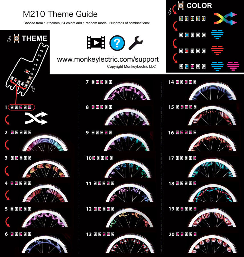 Monkey deals light m210