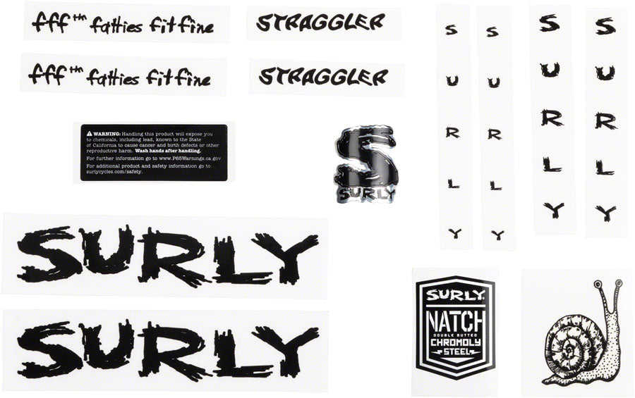 Surly Straggler Decal Set