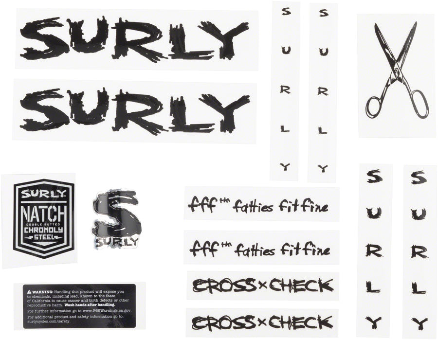 Surly Cross Check Decal Set