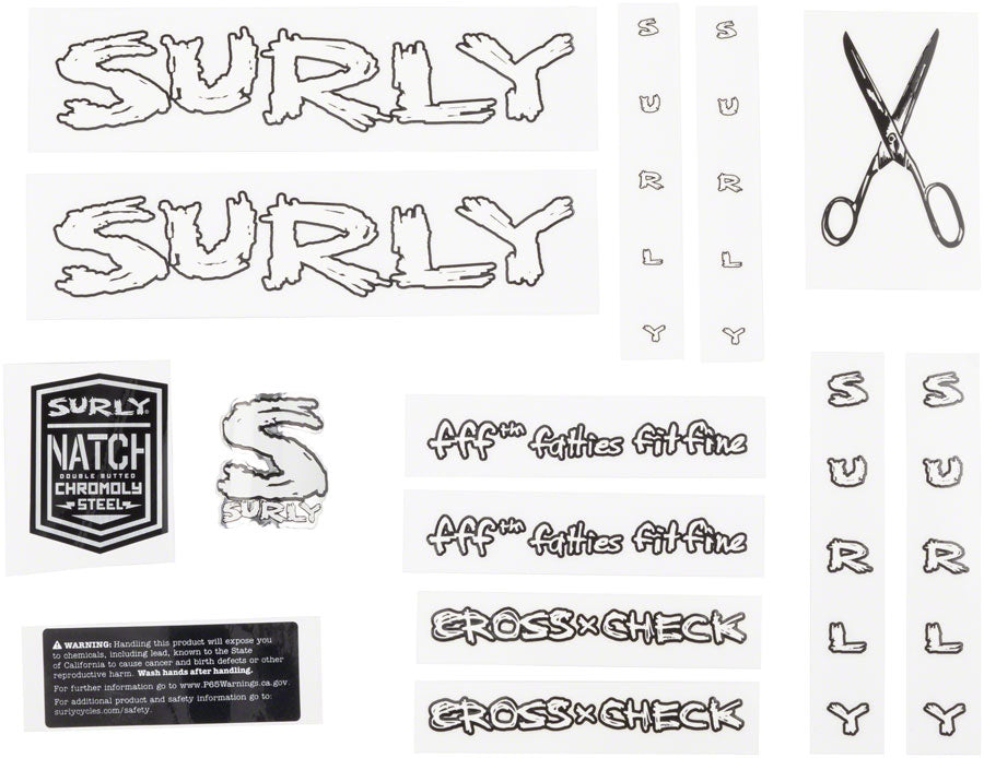 Surly Cross Check Decal Set