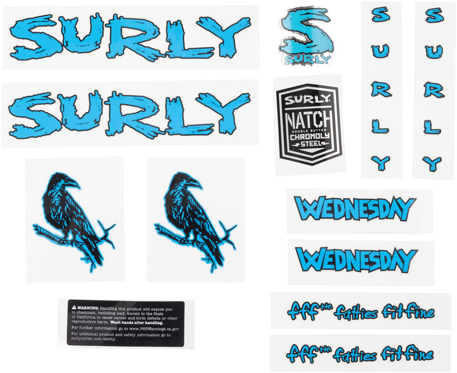 Surly Wednesday Decal Set