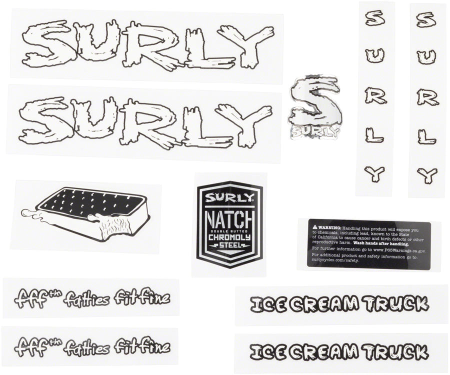 Surly Ice Cream Truck Decal Set