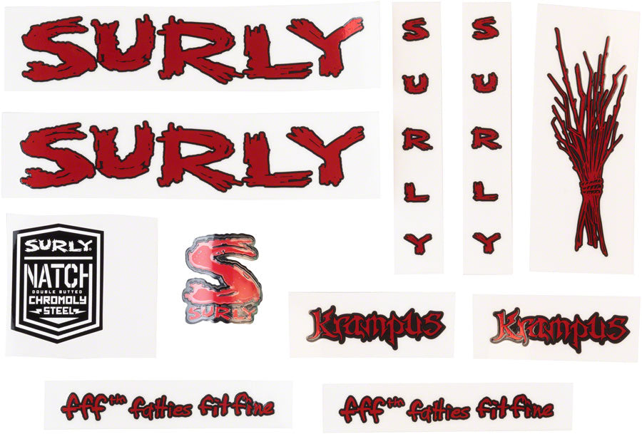 Surly Krampus Decal Set