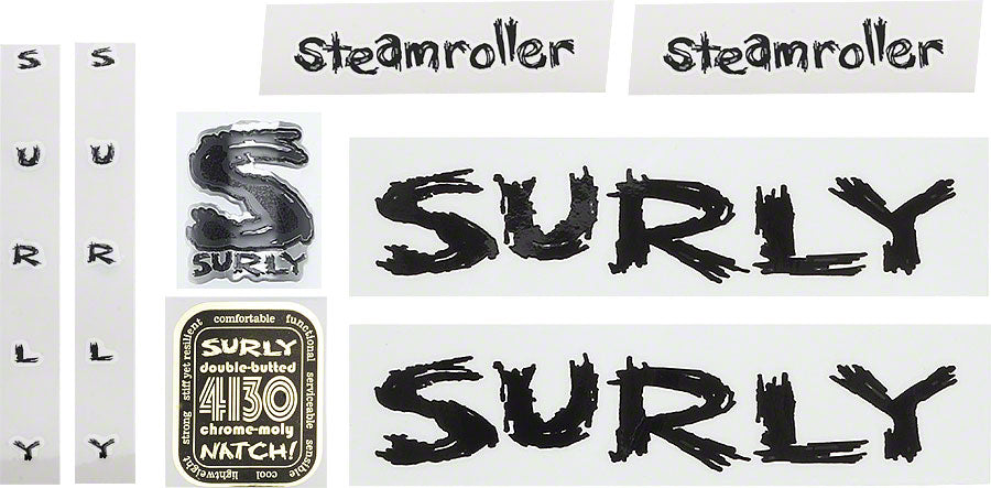 Surly Steamroller Decal Set