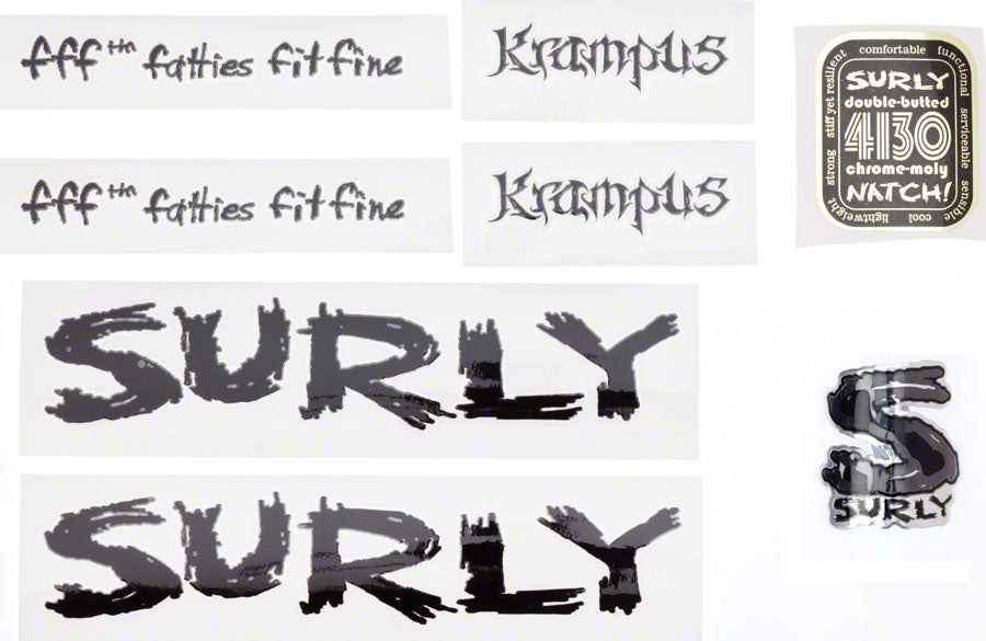 Surly Krampus Decal Set