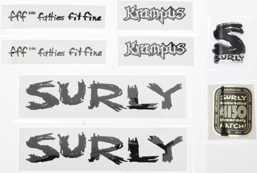 Surly Krampus Decal Set