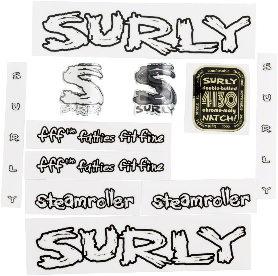 Surly Steamroller Decal Set