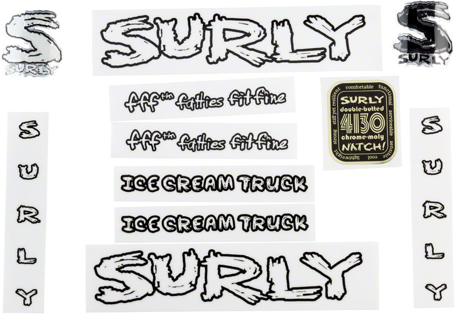 Surly Ice Cream Truck Decal Set