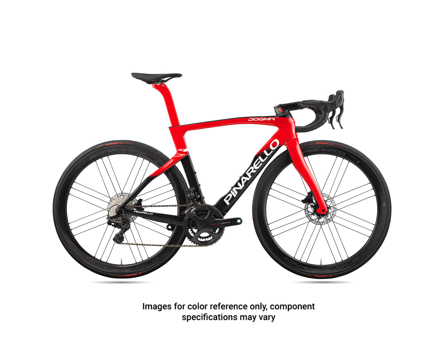 2022 Pinarello Dogma F Disc Super Record Fulcrum Speed Lite 40 Eruption Red 51