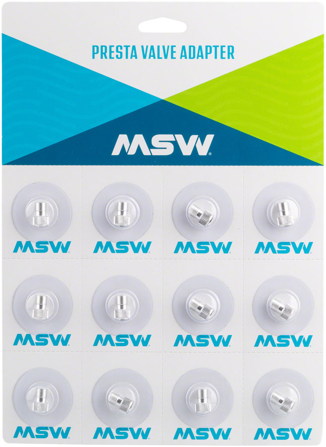 MSW Presta to Schrader Valve Adapter