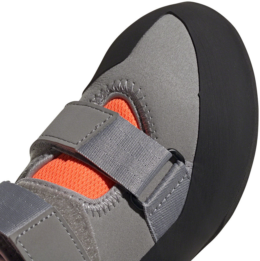 Five Ten Kirigami Climbing Shoe - Women's, Dove Grey/Core Black/Solar Red