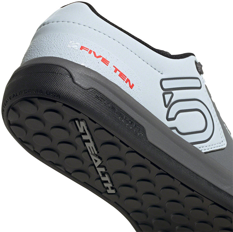 Five Ten Freerider Pro Flat Shoe  -  Men's, Grey Five / Cloud White / Halo Blue