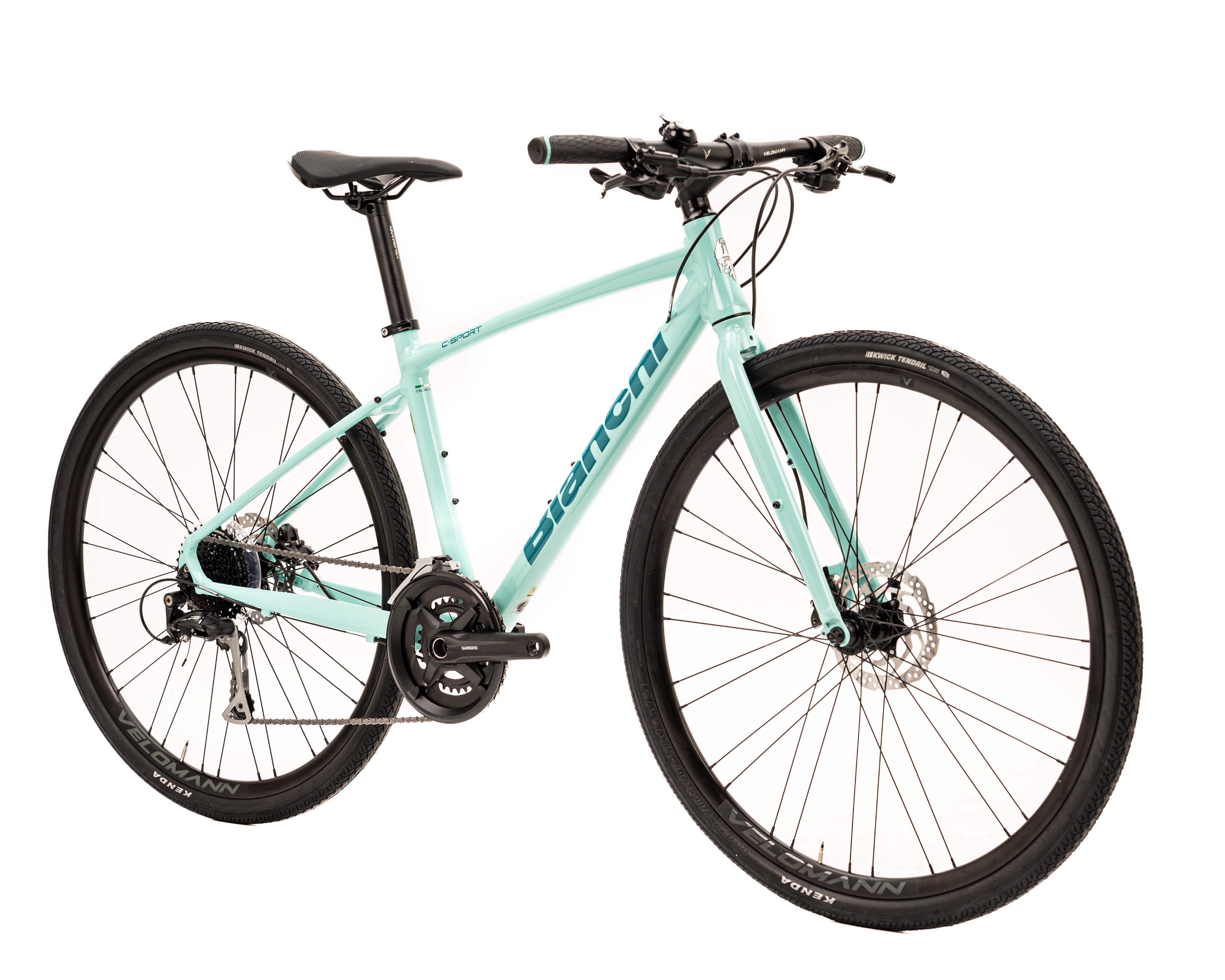 2022 Bianchi C-Sport 3 Alivio 2x9S Disc CK16 Gloss 43cm – Rock N' Road