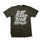 DHD Wear Eat Sleep Ride Repeat Tee