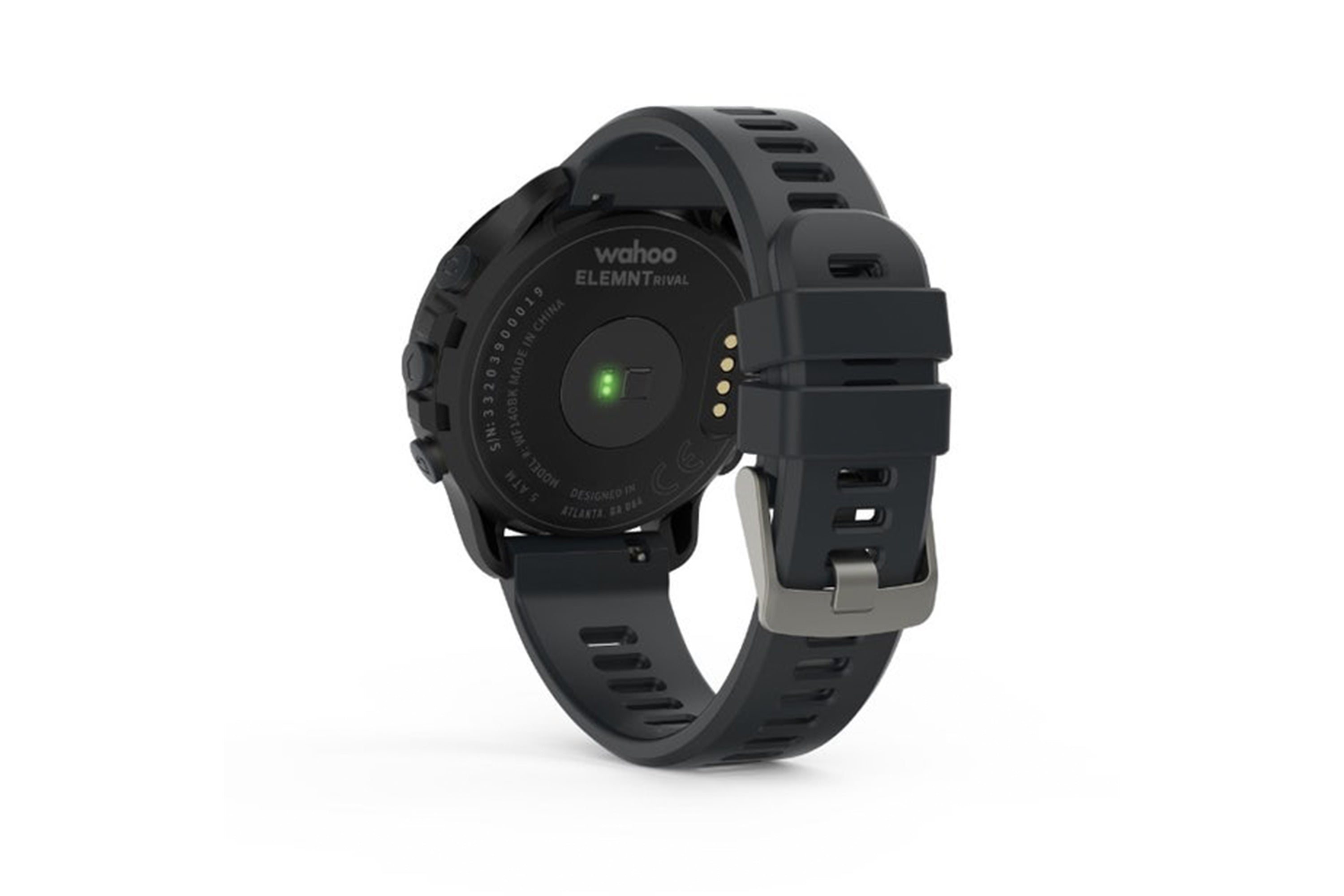 Wahoo Elemnt Rival Multisport GPS Watch Stealth Gry – Rock N' Road