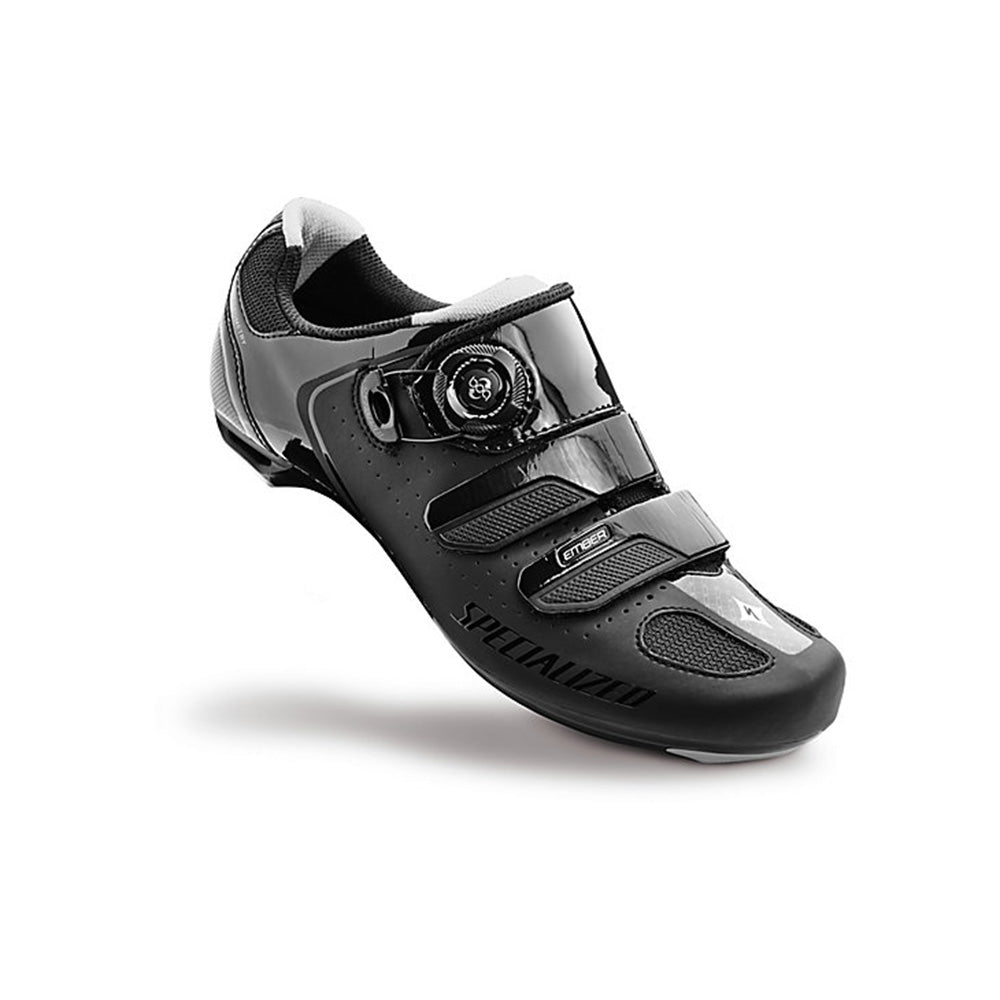 Specialized Ember Road Shoe Womens Black/Silver 42/10.5