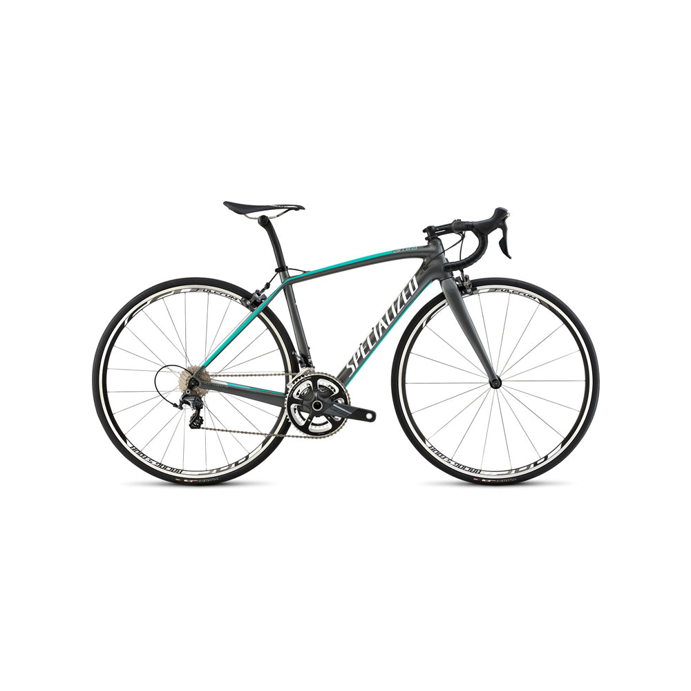 2015 Specialized Amira SL4 Expert Charcoal/Emerald Green/Teal/White 44